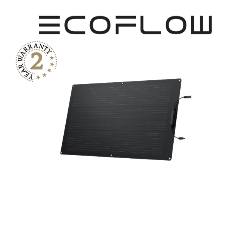 EcoFlow Portable Solar Panel 100W - 2 Years Local Manufacturing Warranty