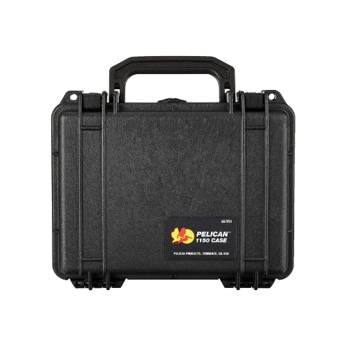 Pelican 1150 Black Protector Case with Foam - Limited Lifetime Local Warranty