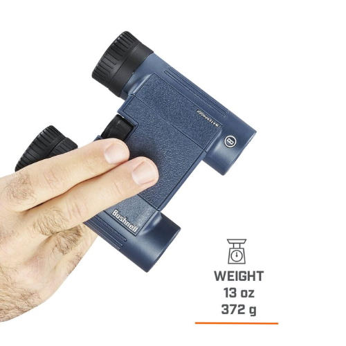 Bushnell Binoculars H2O 12x25 (132105R) FREE Air Duster - Limited Lifetime Warranty