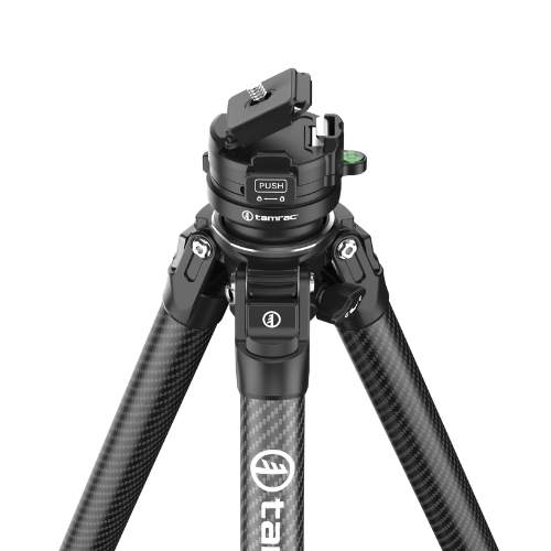 Tamrac Revolution Z1-265CB Professional Carbon Tripod (Black) with Ballhead FREE Phone Holder