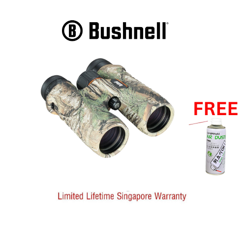 Bushnell Binoculars Trophy 10x42 (334210) FREE Air Duster - Limited Lifetime Warranty