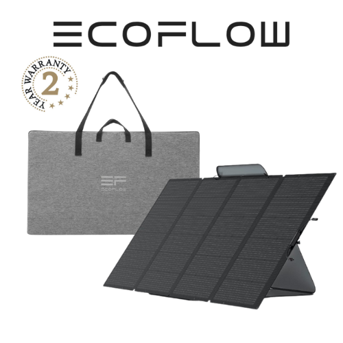 EcoFlow Portable Solar Panel 400W - 2 Years Local Manufacturer Warranty