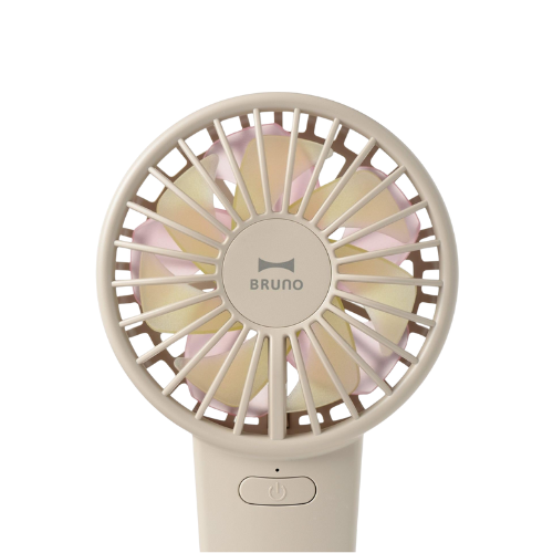 BRUNO USB Rechargeable Handheld Double Blade Fan BDE069