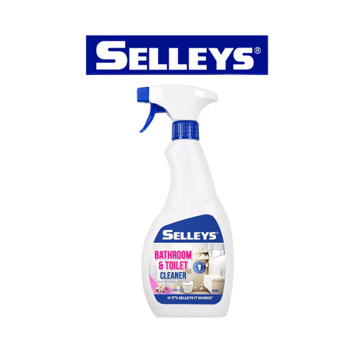 Selleys Bathroom & Toilet Cleaner 500ml 2 Bottles Spray (Original /Floral)