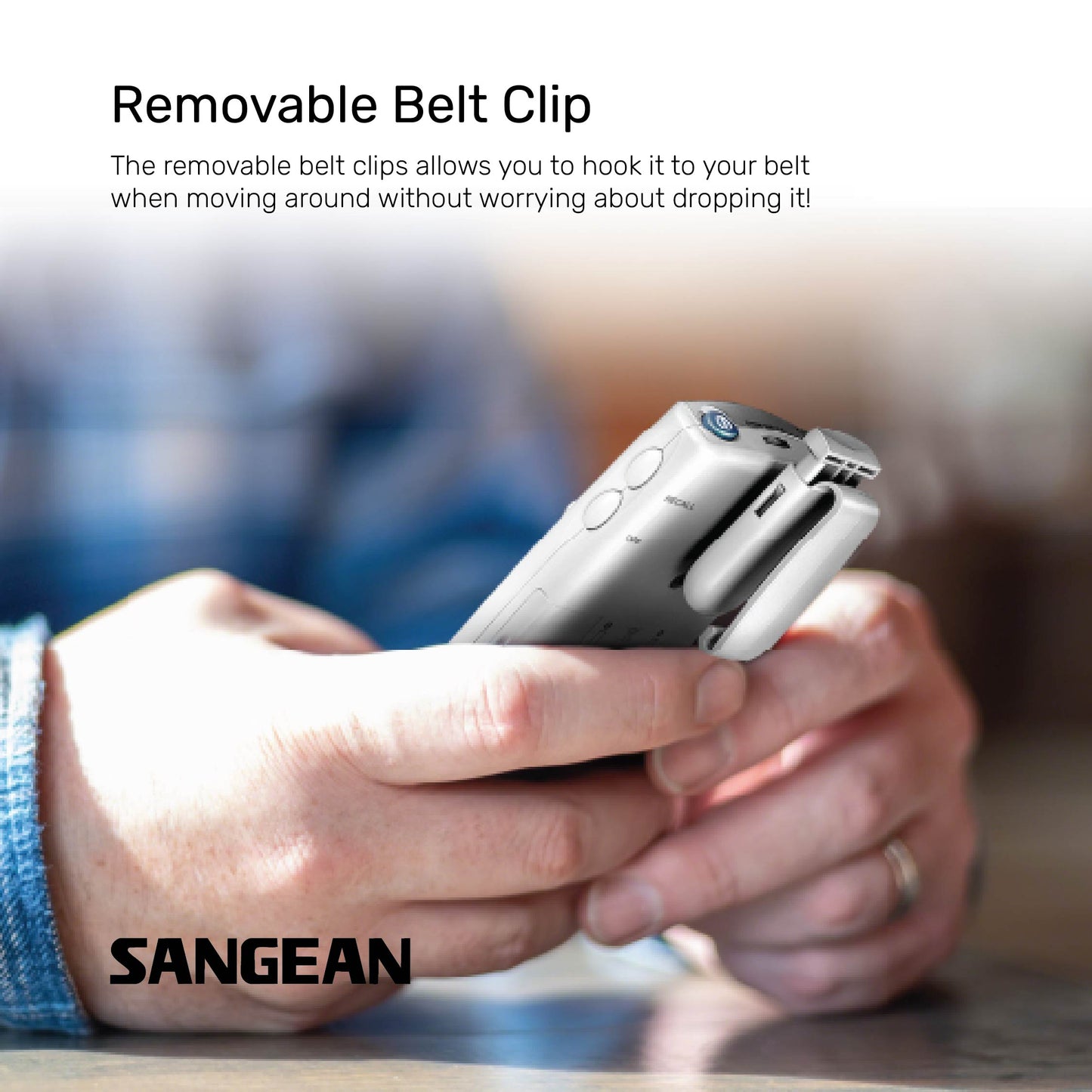 Sangean DT-210 (AM / FM-Stereo Pocket Radio) - 1 Year Manufacturer Warranty