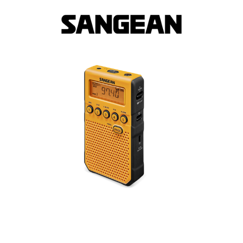 Sangean DT-800 (FCC AM / FM / Weather Alert Pocket Radio) - 1 Year Manufacturer Warranty
