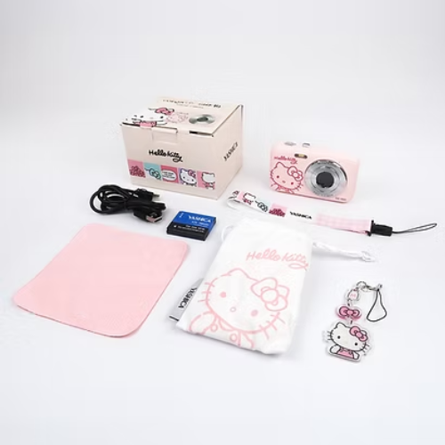 Yashica DZ-100 Digital Camera - Hello Kitty