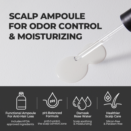 GRAFEN Damask Rose Ampoule - Scalp Moisture 50ML