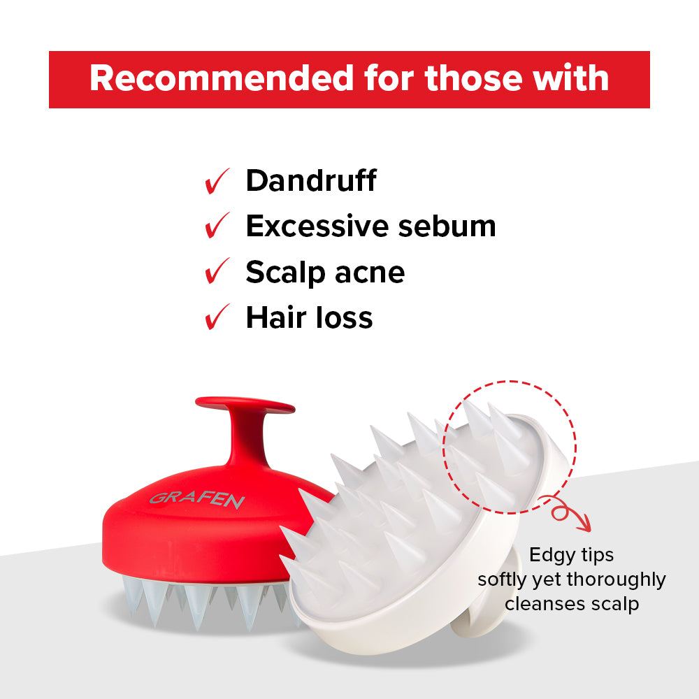 GRAFEN - Edge Finger Shampoo Brush - 2 Colors