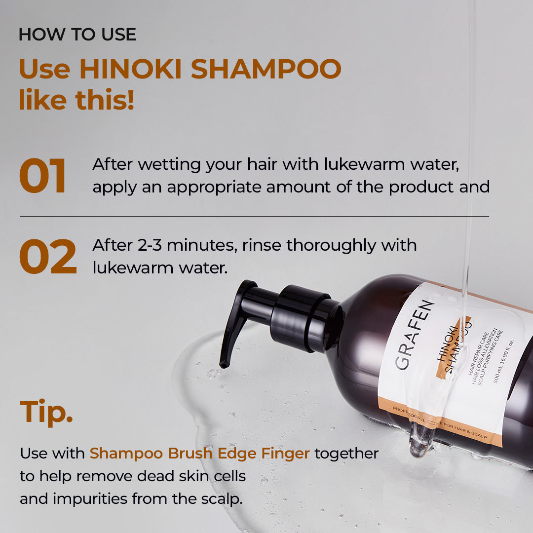 GRAFEN - Hinoki Shampoo 500ML