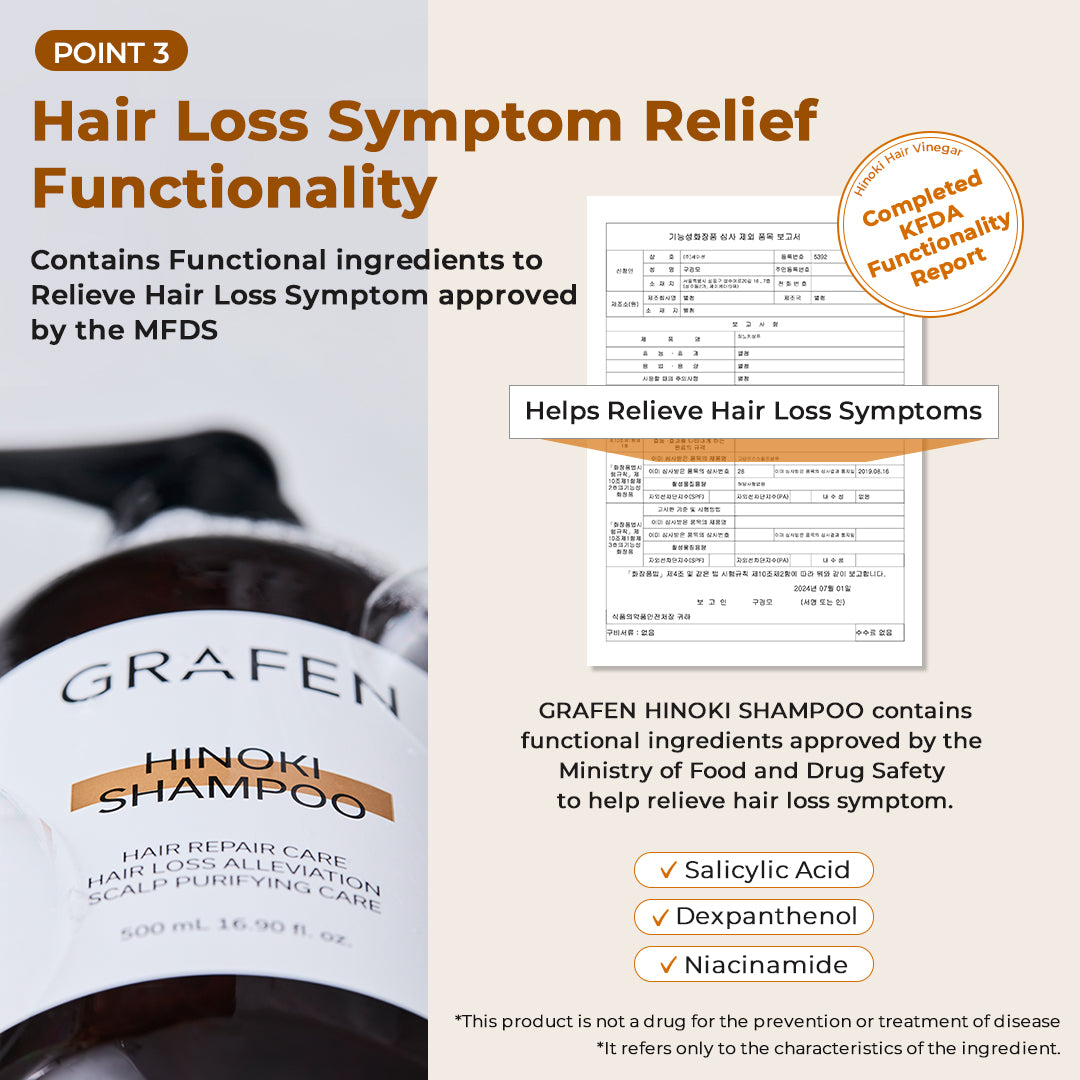 GRAFEN - Hinoki Shampoo 500ML