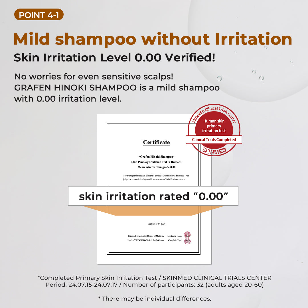 GRAFEN - Hinoki Shampoo 500ML