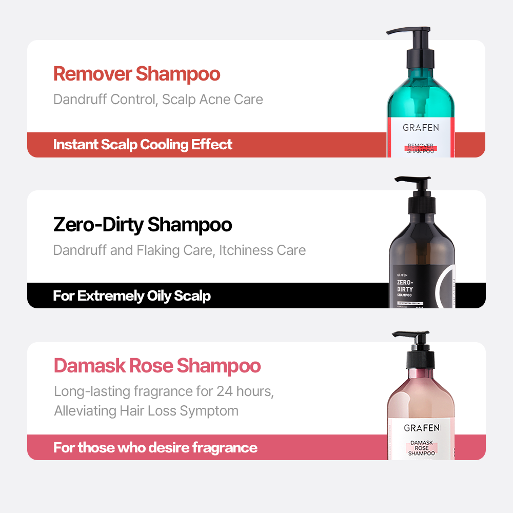 GRAFEN - Damask Rose Shampoo 500ML