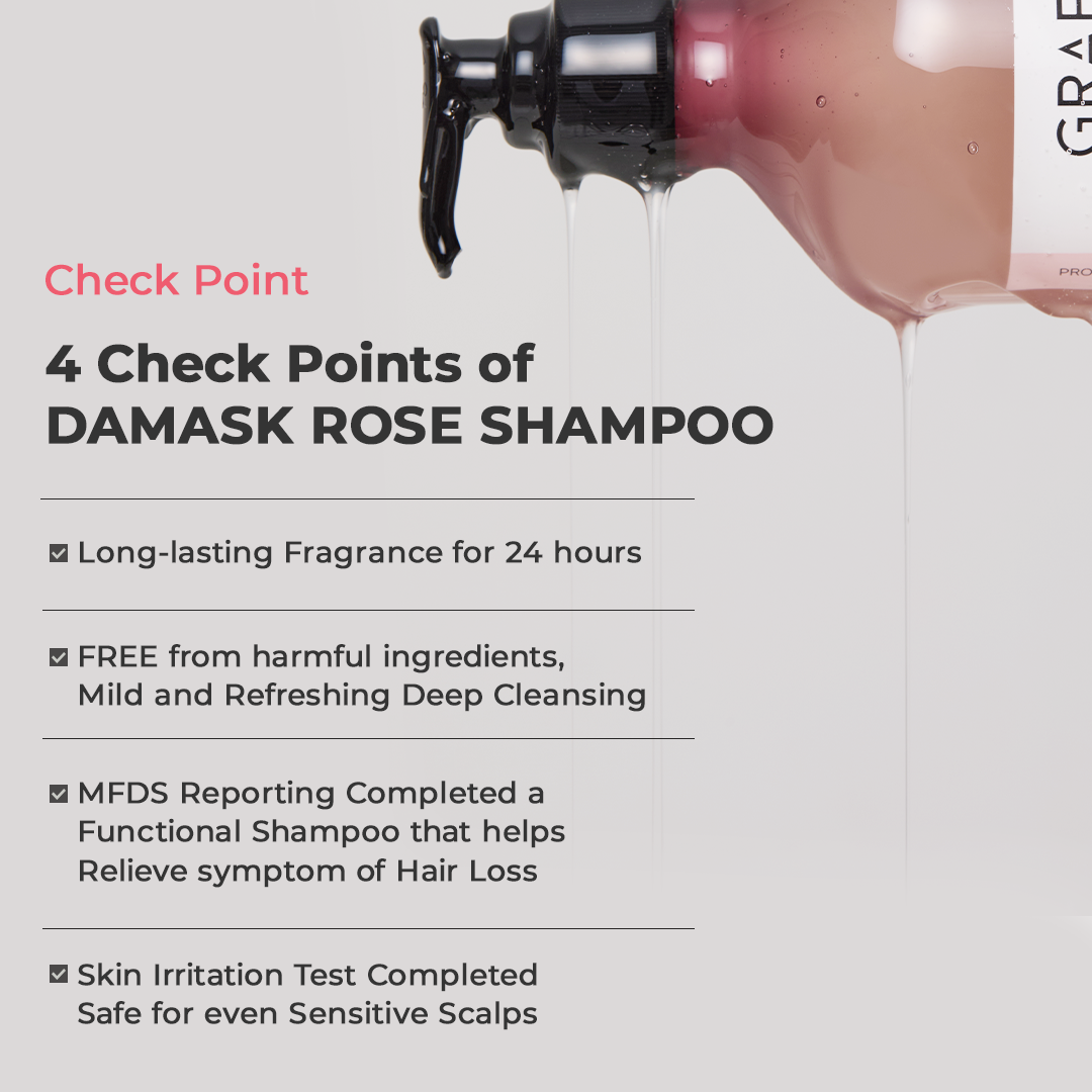 GRAFEN - Damask Rose Shampoo 500ML