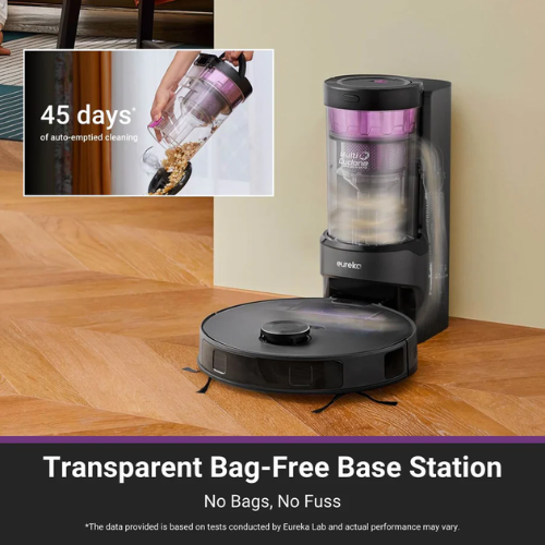 Eureka E20 Plus Robot Vacuum Self Emptying Station (2 Years Local Manufacturer Warranty)