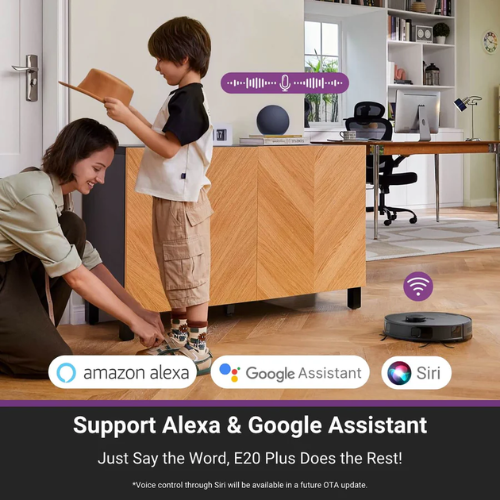 Eureka E20 Plus Robot Vacuum Self Emptying Station (2 Years Local Manufacturer Warranty)