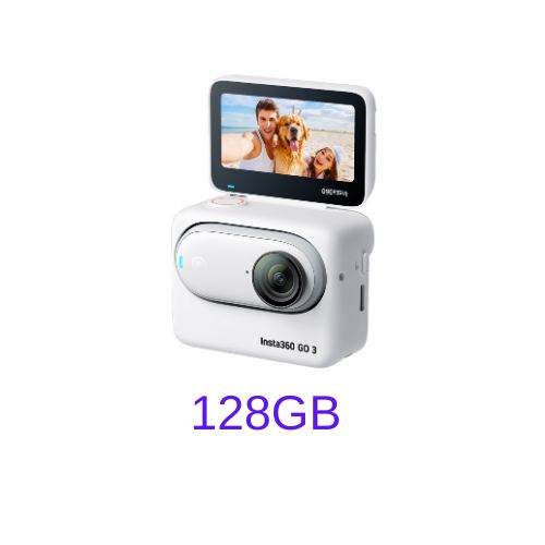 Insta360 GO3 White/Black (32GB/64GB/128GB) Tiny Action Camera With/Without Air Duster - 1 Year Warranty