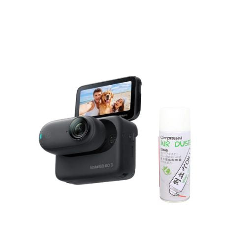 Insta360 GO3 White/Black (32GB/64GB/128GB) Tiny Action Camera With/Without Air Duster - 1 Year Warranty