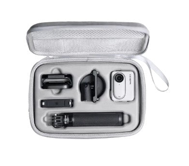 Insta360 GO3(64GB/128GB) (White) With 2in1 Mini Tripod And Carry Case Free Air Duster