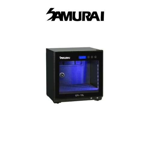 Samurai Digital Dry Cabinet GP5-15L - 5 Year Local Manufacturer Warranty