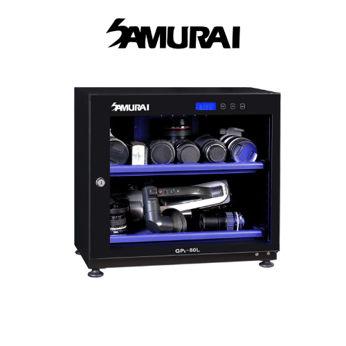 Samurai Digital Dry Cabinet GP5-80L - 5 Years Warranty