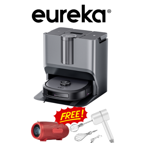 Eureka J20 Redefining Robot Vacuum FREE Portable Speaker and USB mixer/blender