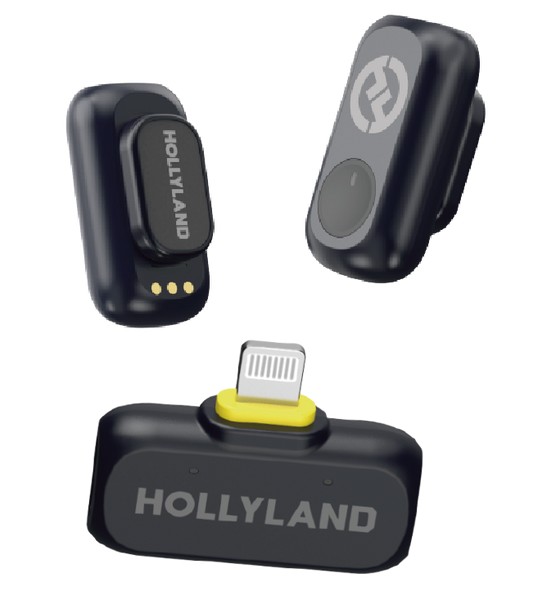 Hollyland Lark A1 Wireless Lavalier Invisible Microphone System - 1 Year Manufacturer Warranty