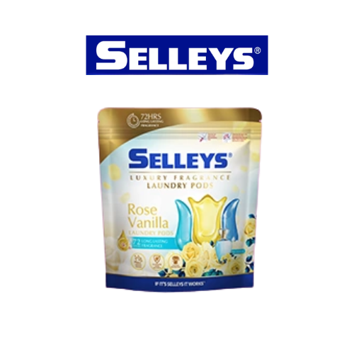 Selleys All in One Laundry Refill Pods with 60 pcs Pod (Floral / Lavender / Rose Vanilla / Cherry Bloom)
