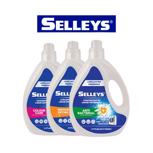 Selleys Laundry Liquid Detergent (Colour Care / Indoor Drying / Anti-Bacterial)