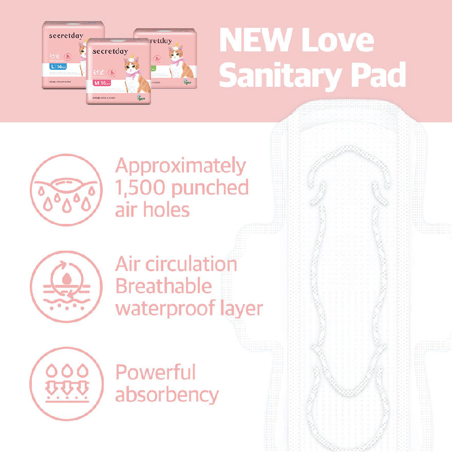 SECRETDAY - LOVE PLUS MEDIUM 24.5CM 16S