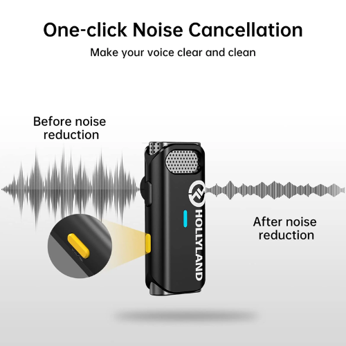 Hollyland LARK M1 DUO Wireless Microphone - 1 Year Local Warranty