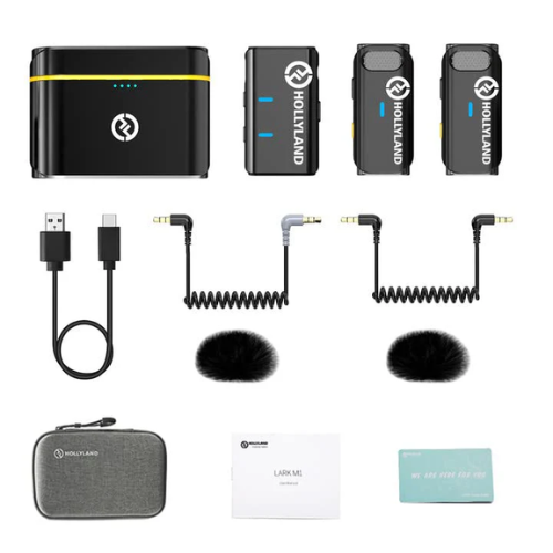 Hollyland LARK M1 DUO Wireless Microphone - 1 Year Local Warranty