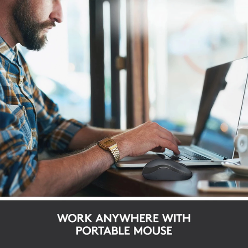 Logitech M221 Silent Wireless Mouse - 3 Years Warranty
