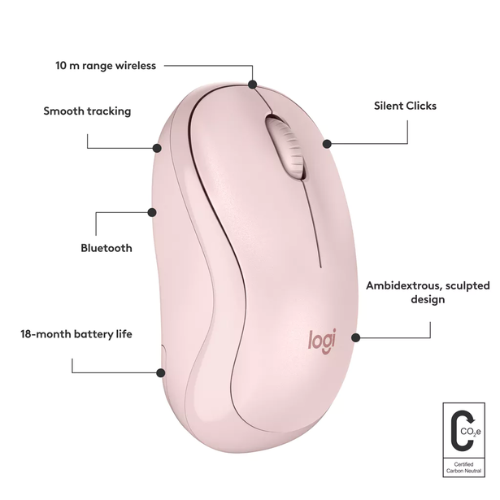 Logitech M240 Silent Bluetooth Mouse - 1 Year Warranty