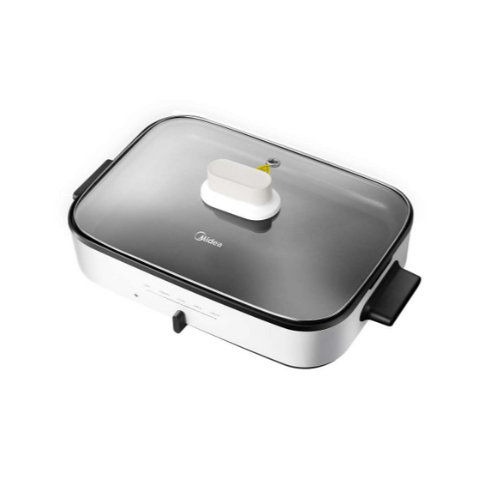 Midea MEC-1036W 1.8L Grill And Steamboat Pot