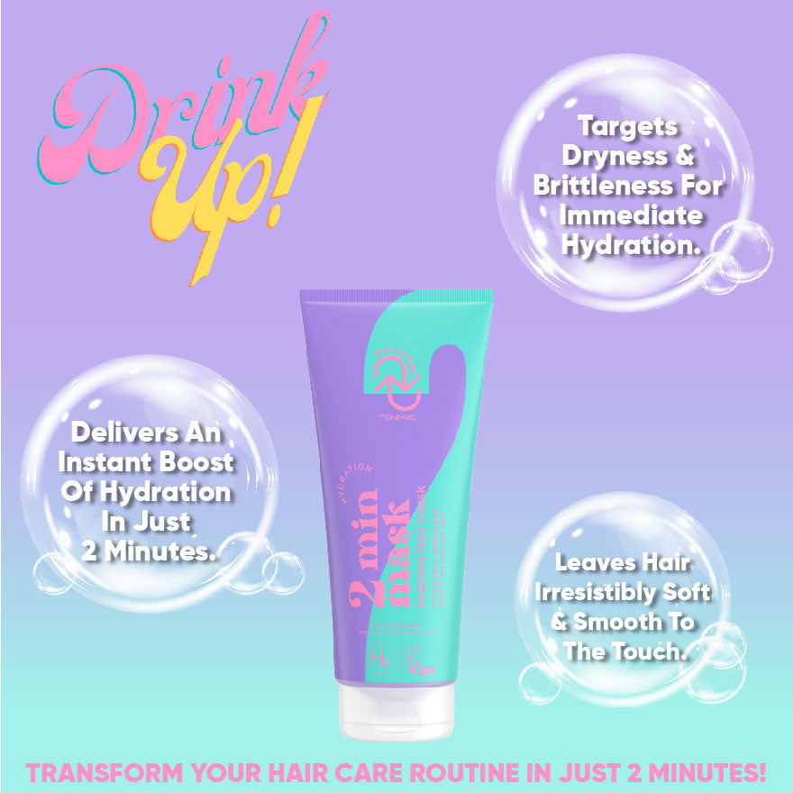 ONLYBIO - HYDRATION 2MIN HAIR MASK 200ML