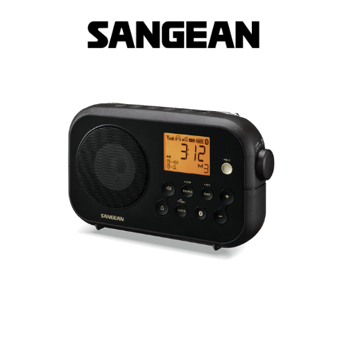 Sangean PR-D12BT (AM / FM / Bluetooth Digital Tuning Radio) - 1 Year Manufacturer Warranty