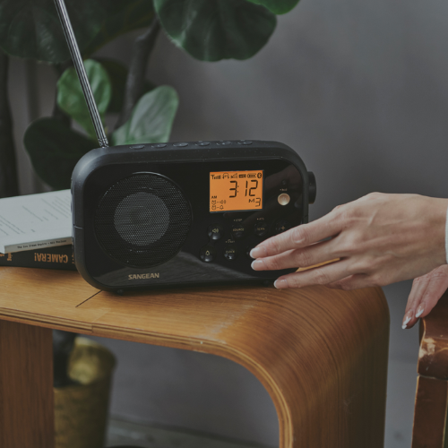 Sangean PR-D12BT (AM / FM / Bluetooth Digital Tuning Radio) - 1 Year Manufacturer Warranty