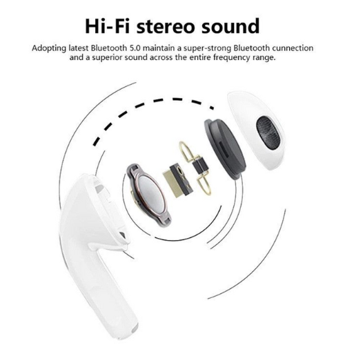 Samurai Audio S1 Touch Control Wireless Headphone Bluetooth 5.0 Earphones Sport Music Earbuds - 1 Year Warranty