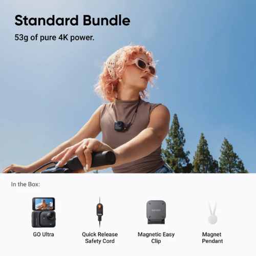 Pre-Order Insta360 GO Ultra - Tiny Hands Free 4K Cam
