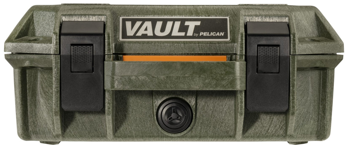 Pelican V100 Vault Small Case with Foam Black-Limited Lifetime Local Warranty