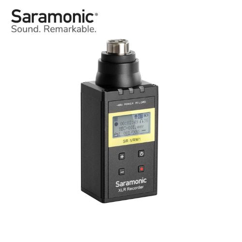 Saramonic SR-VRM1 compact XLR plug-on linear PCM recorder - 1 Year Local Warranty