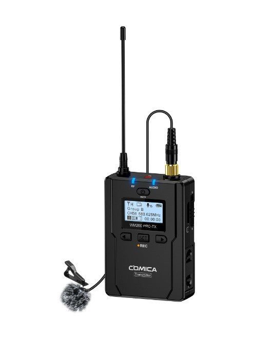 Comica CVM-WM200 PRO (A) UHF Metal Dual-channel Wireless Microphone