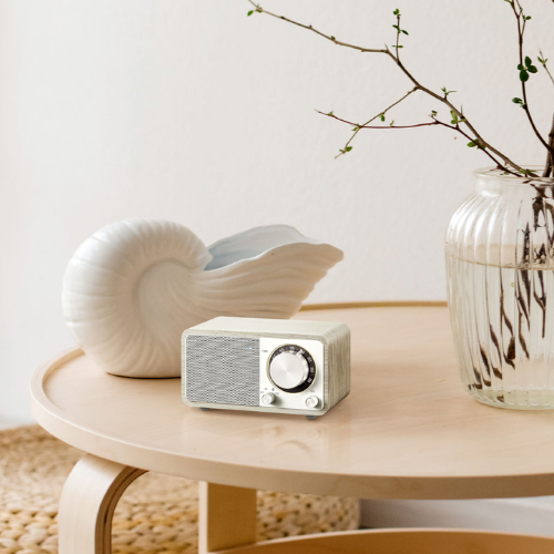 Sangean WR-7 PLUS FM / Bluetooth / AUX Wooden Cabinet Radio