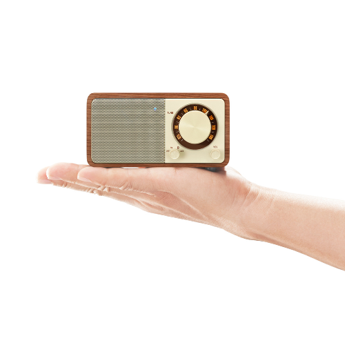 Sangean WR-7 FM / Bluetooth / AUX Wooden Cabinet Radio (Dark Cherry/Walnut) - 1 Year Manufacturer Warranty