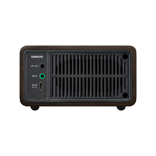 Sangean WR-7 FM / Bluetooth / AUX Wooden Cabinet Radio (Dark Cherry/Walnut) - 1 Year Manufacturer Warranty