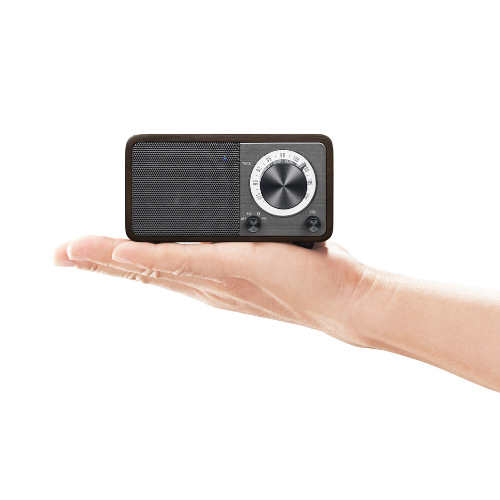 Sangean WR-7 FM / Bluetooth / AUX Wooden Cabinet Radio (Dark Cherry/Walnut) - 1 Year Manufacturer Warranty