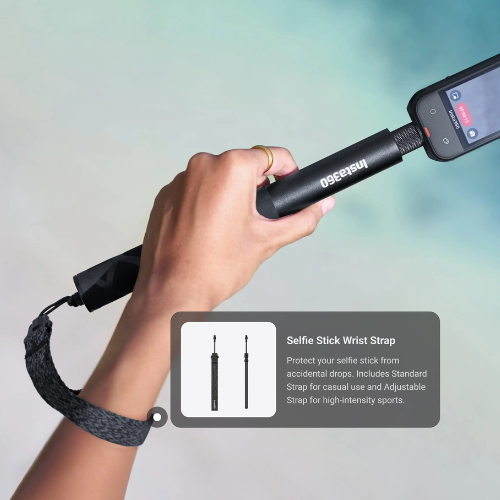 Insta360 X5 Invisible Dive Bundle (X5, Lens Cap, 114cm Invisible Selfie Stick, Invisible Dive Case, Floating Hand Grip, Selfie Stick Wrist Strap)