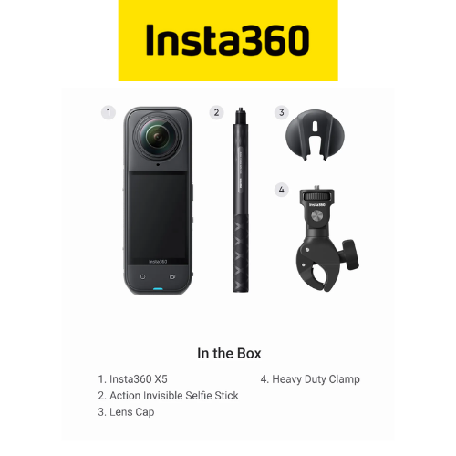 Insta360 X5 Motorcycle Multiview Bundle