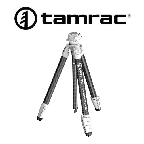 Tamrac Revolution Z1-265CB Professional Carbon Tripod (White) with Ballhead FREE Tamrac Phone Holder